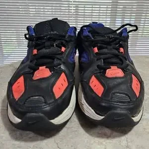 Nike | Shoes | Nike M2k Tekno Black Deep Royal Blue Size 15  display picture 1